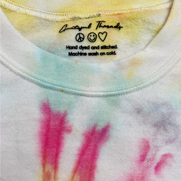 Grateful Threads Embroidered Tie Dye Sweatshirt XL - Picture 4 of 6